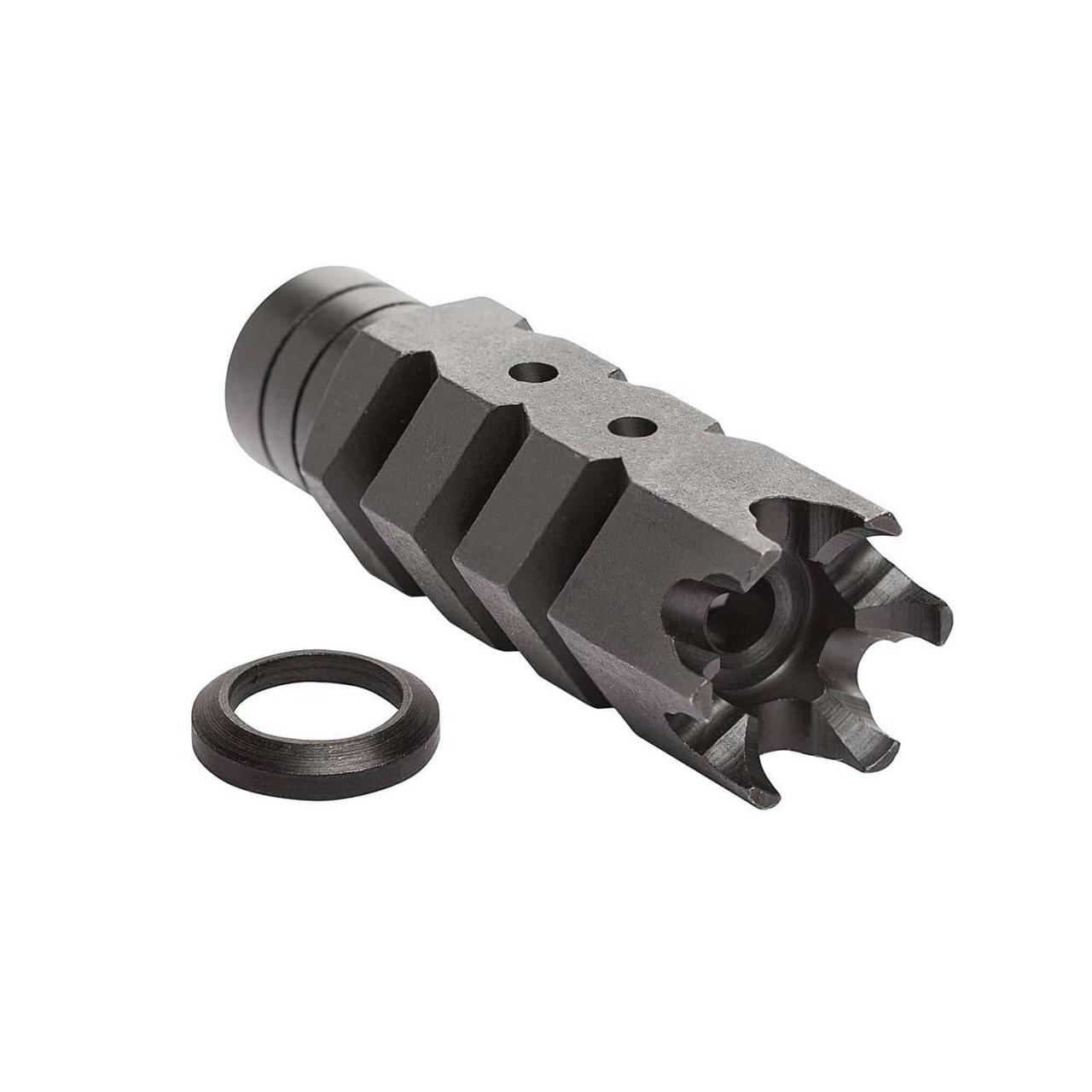 Muzzle brake ar linear thread stoner matte