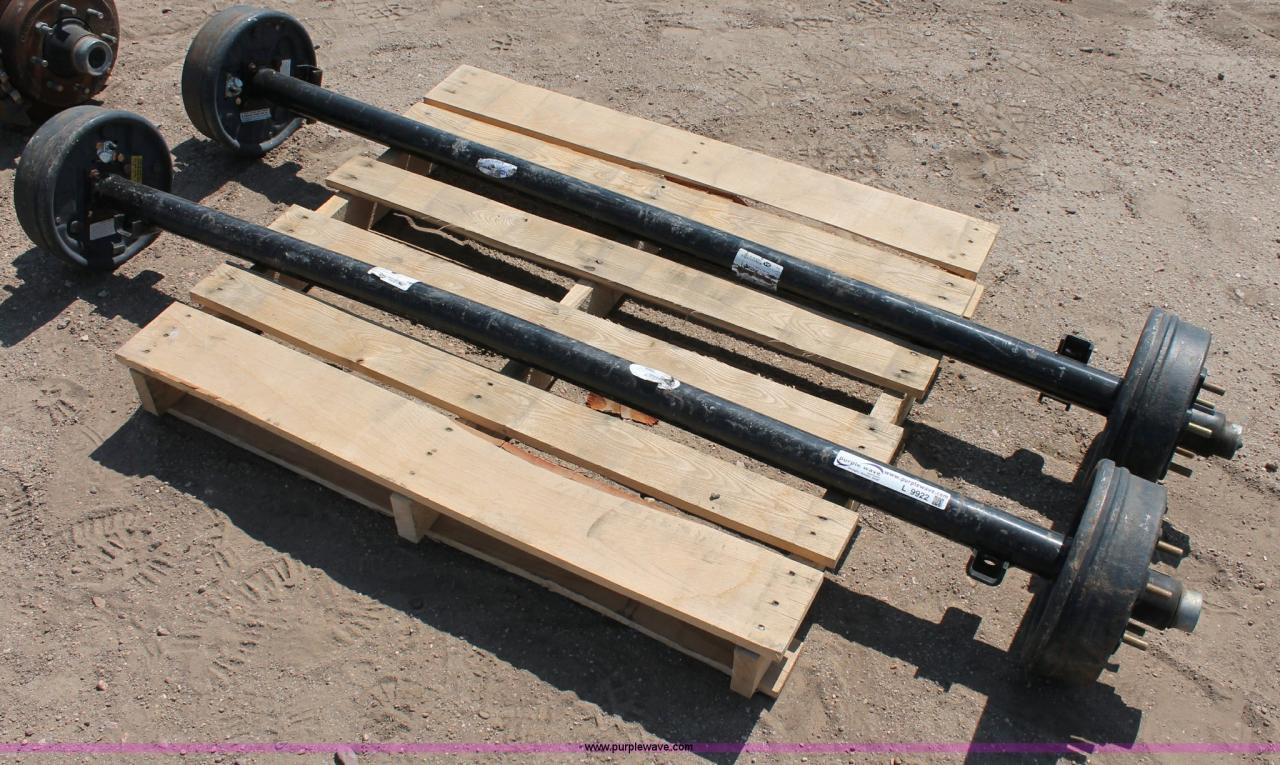 3500 lb trailer axle with brakes