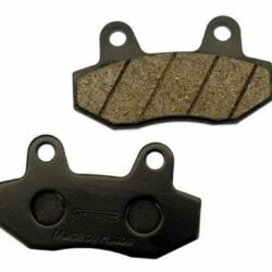 Brake pads for a go kart