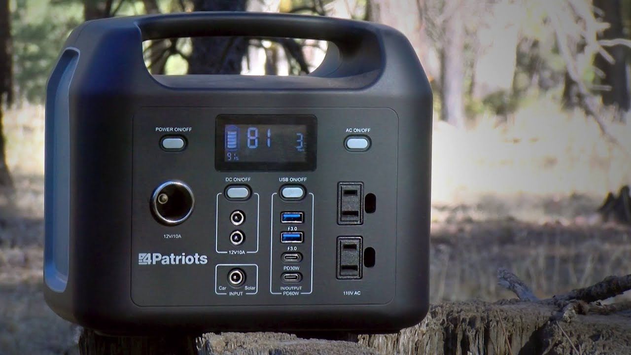 Patriot mini solar generator