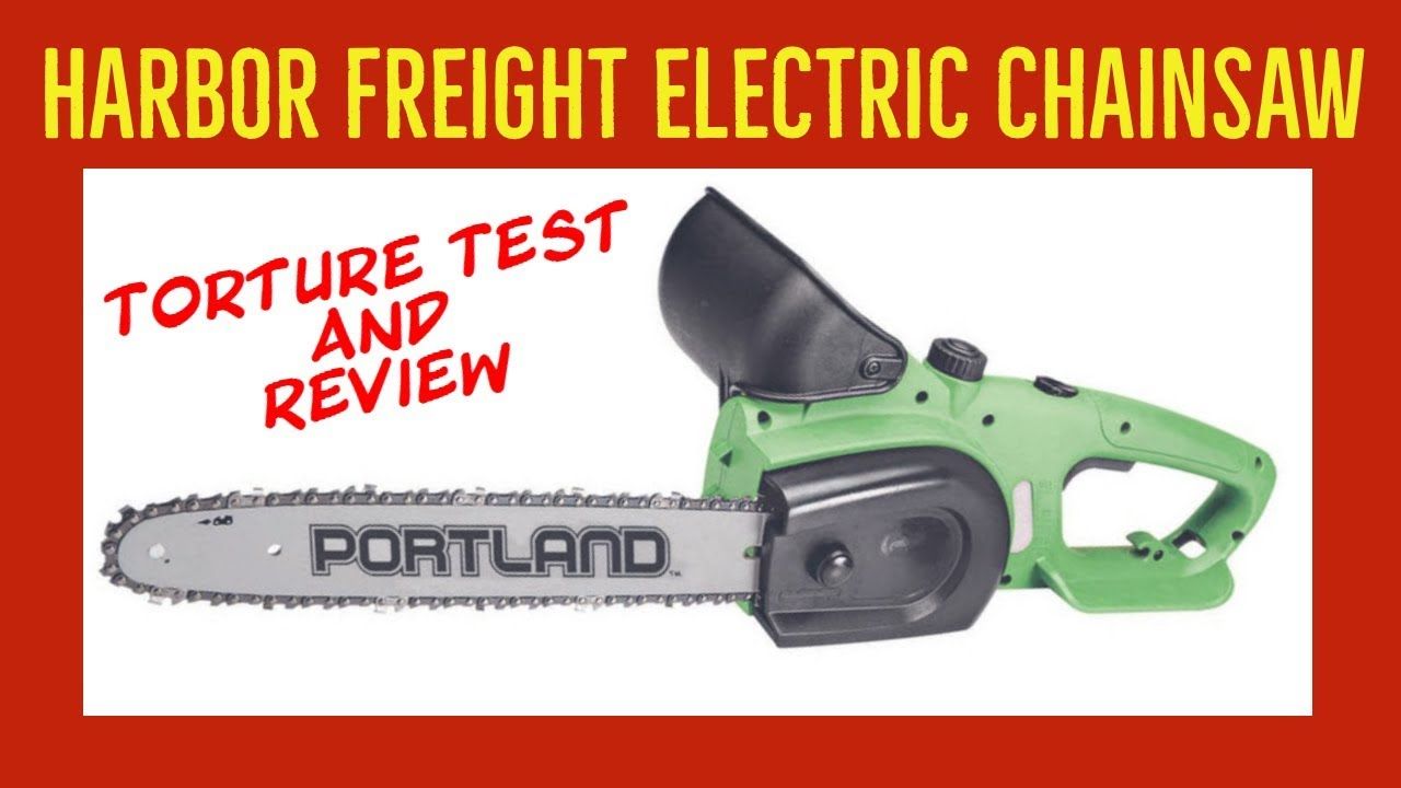 Harbor freight electric chainsaw