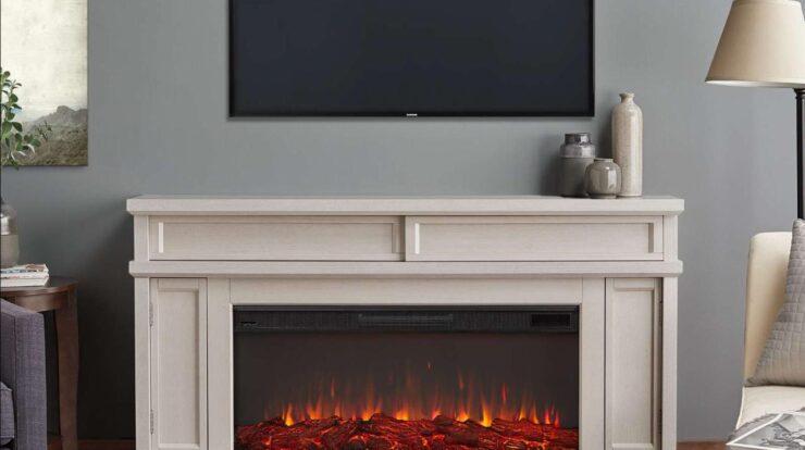 60 inch electric fireplace tv stand