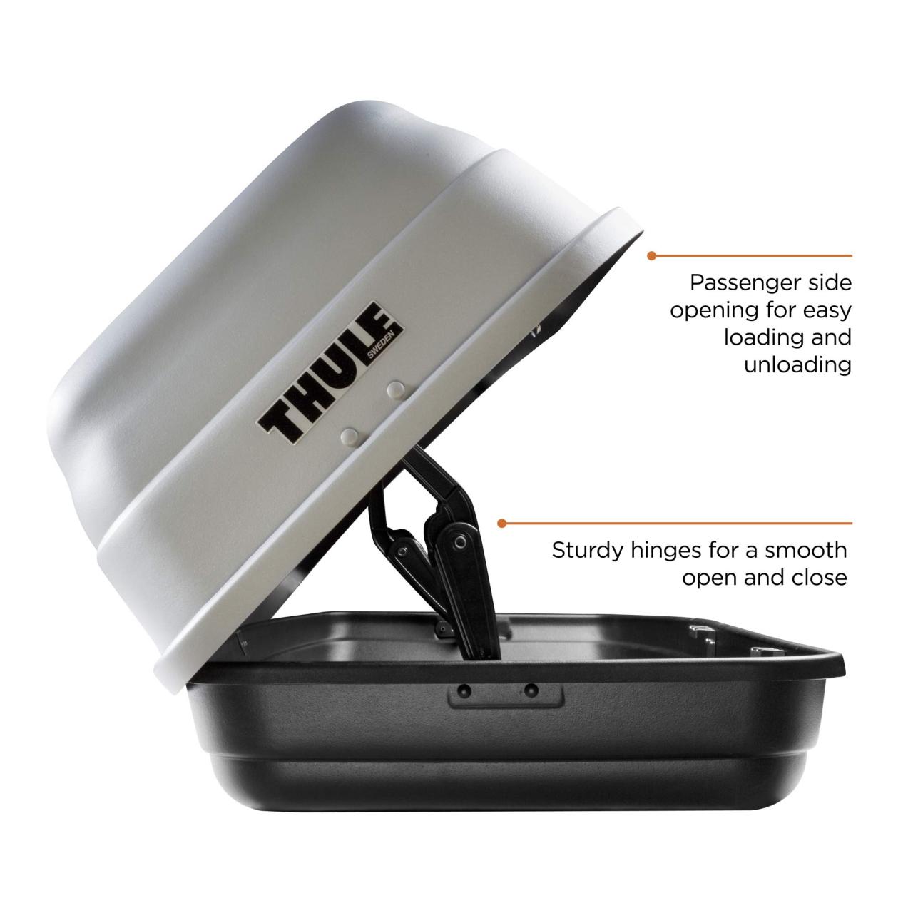 Thule sidekick rooftop cargo box