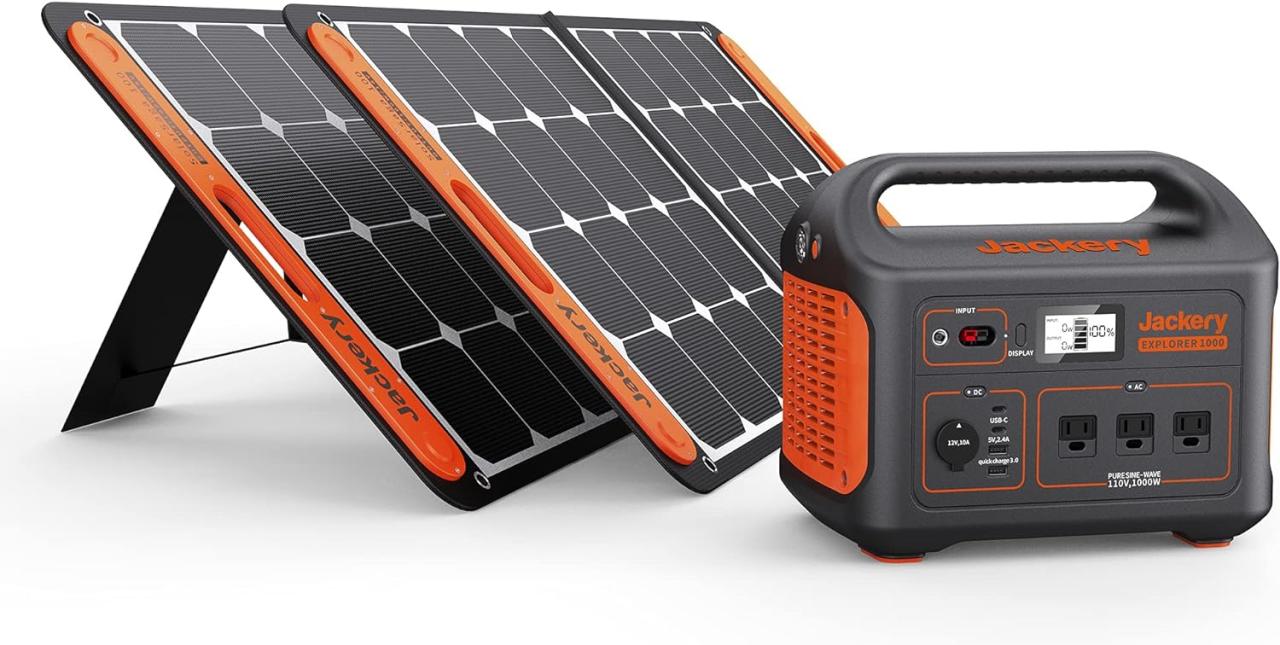 Jackery solar generator 1000 pro