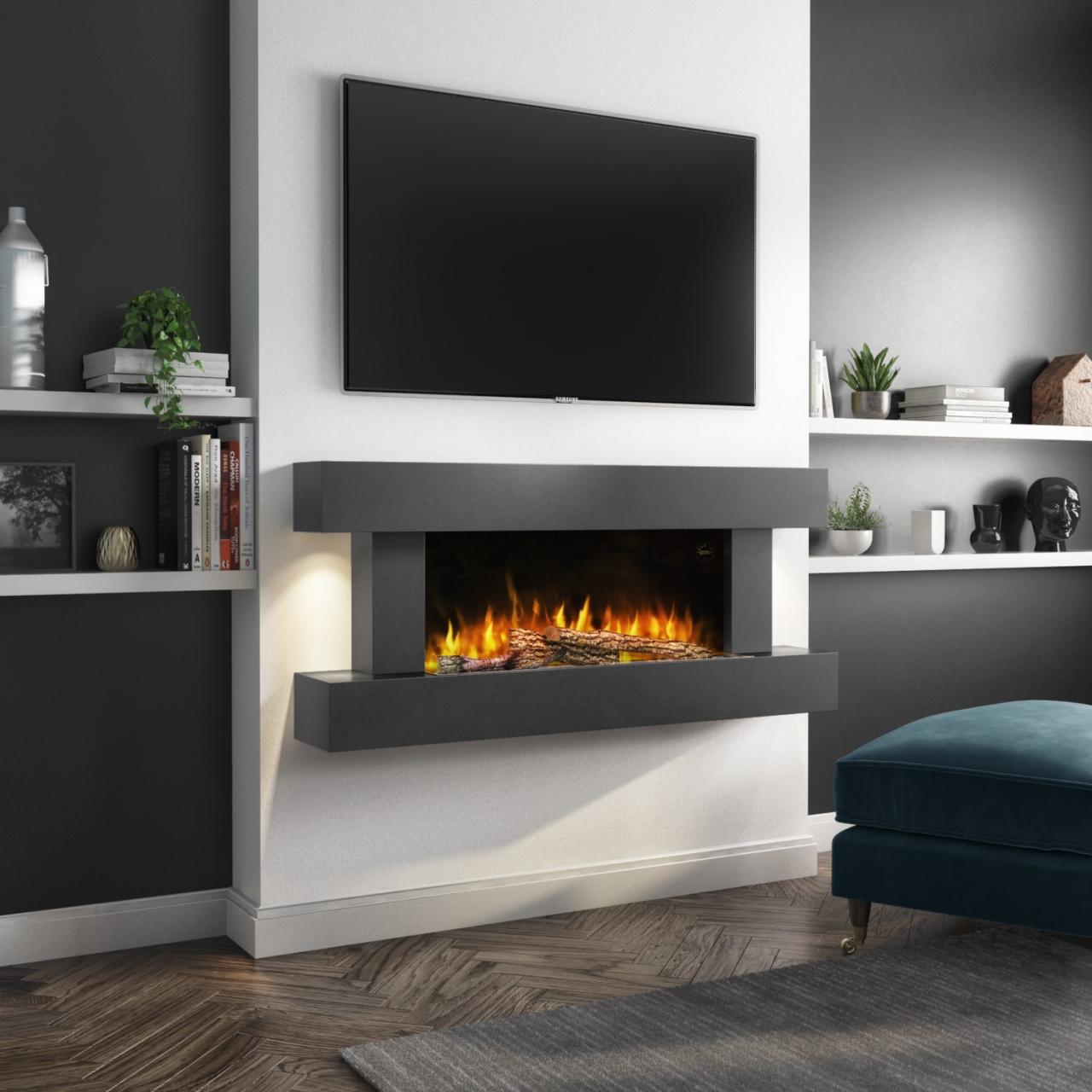 Duraflame electric fireplace