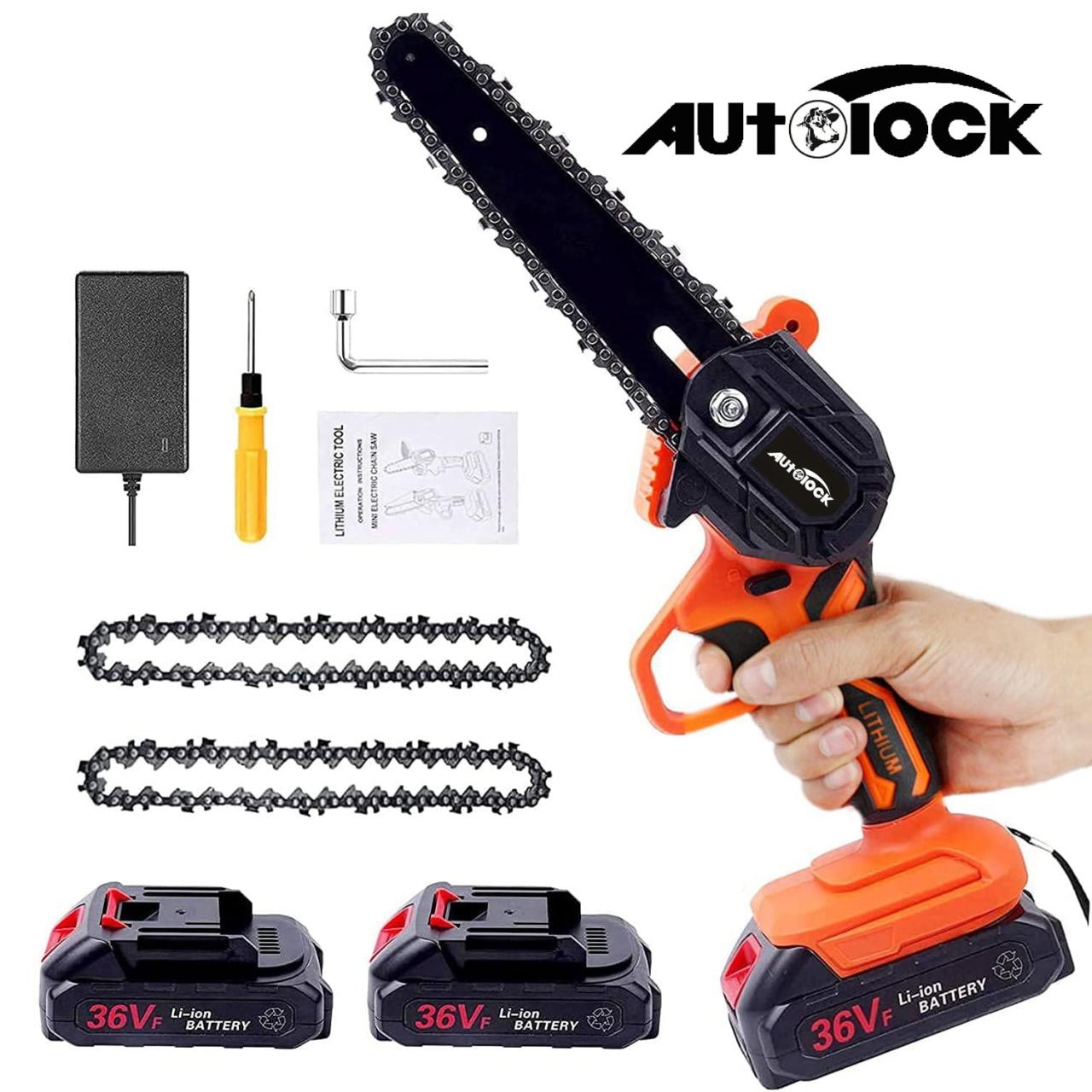 Chainsaw cordless pruning protable brushless chainsaws shears tree