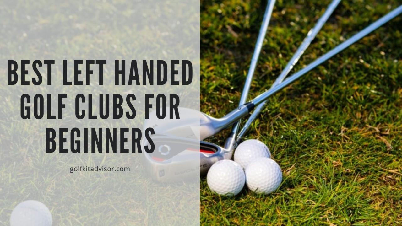 Youth left handed golf clubs