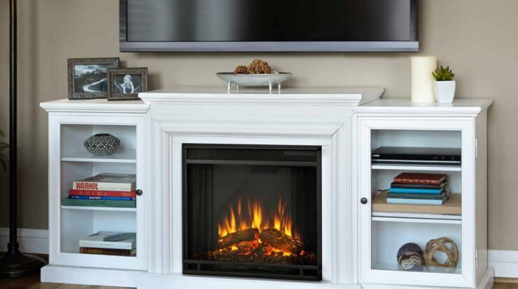 Best electric fireplace tv stand