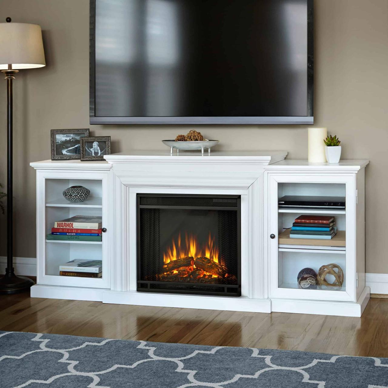 Best electric fireplace tv stand