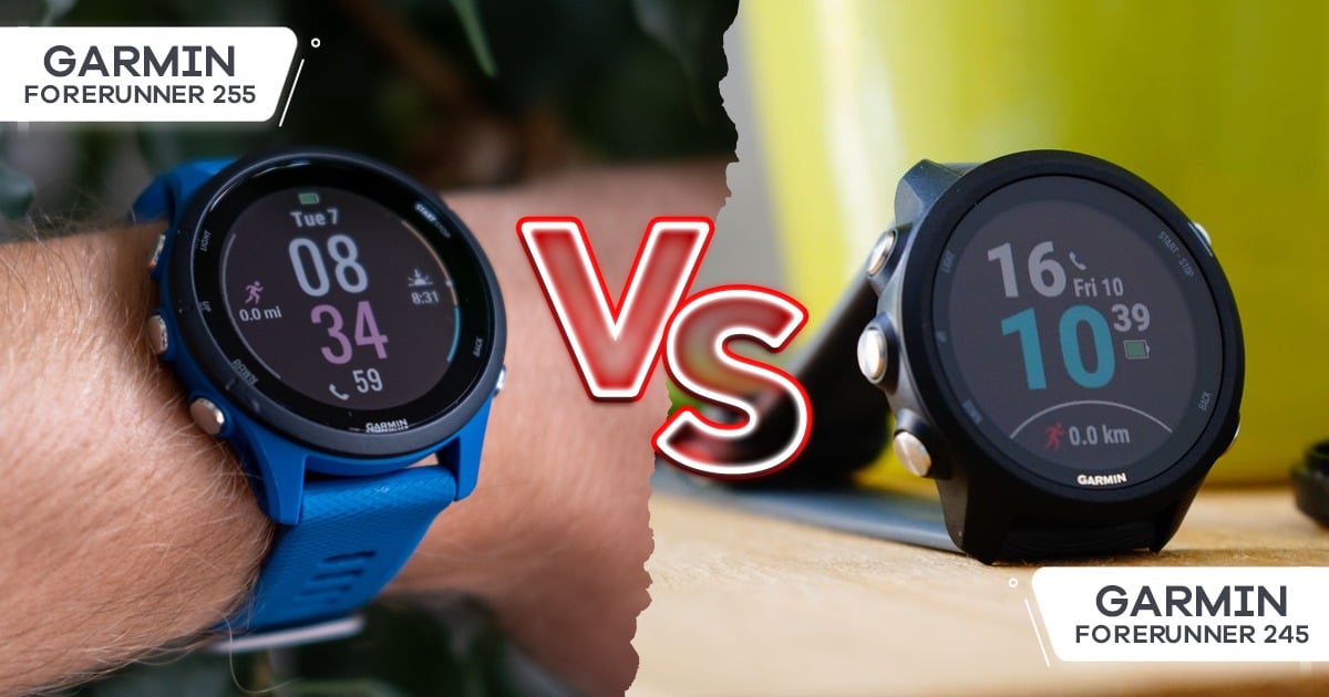 Garmin forerunner 255 vs garmin forerunner 245 specs