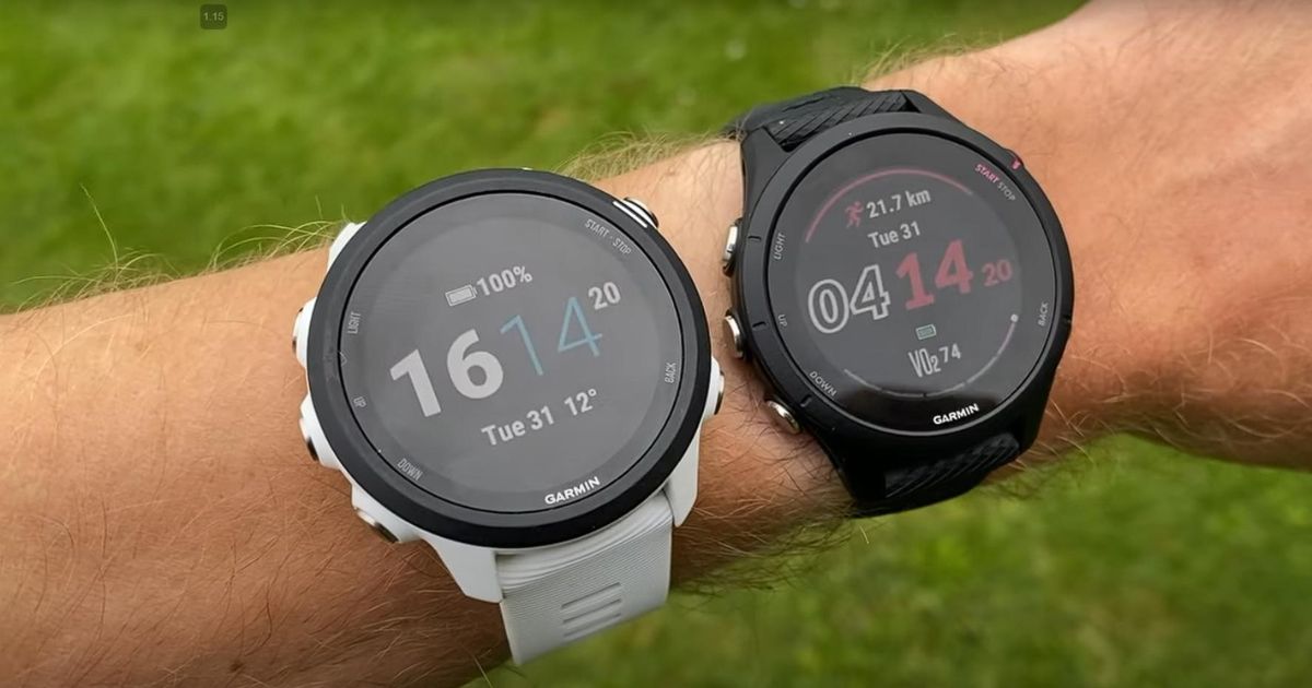 Garmin forerunner 245 vs 255