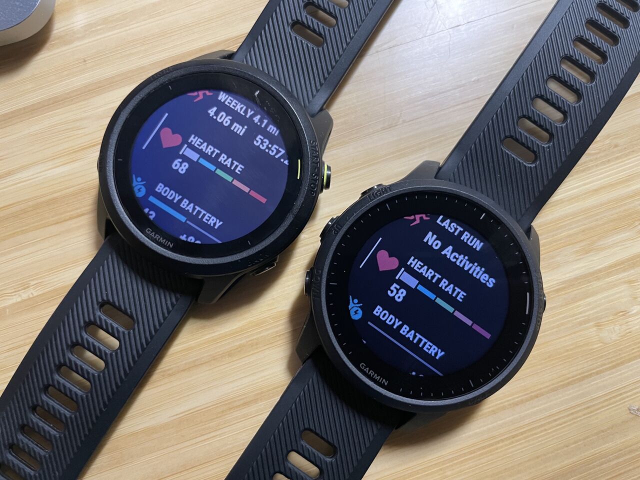 Garmin forerunner 55 vs garmin forerunner 245 specs