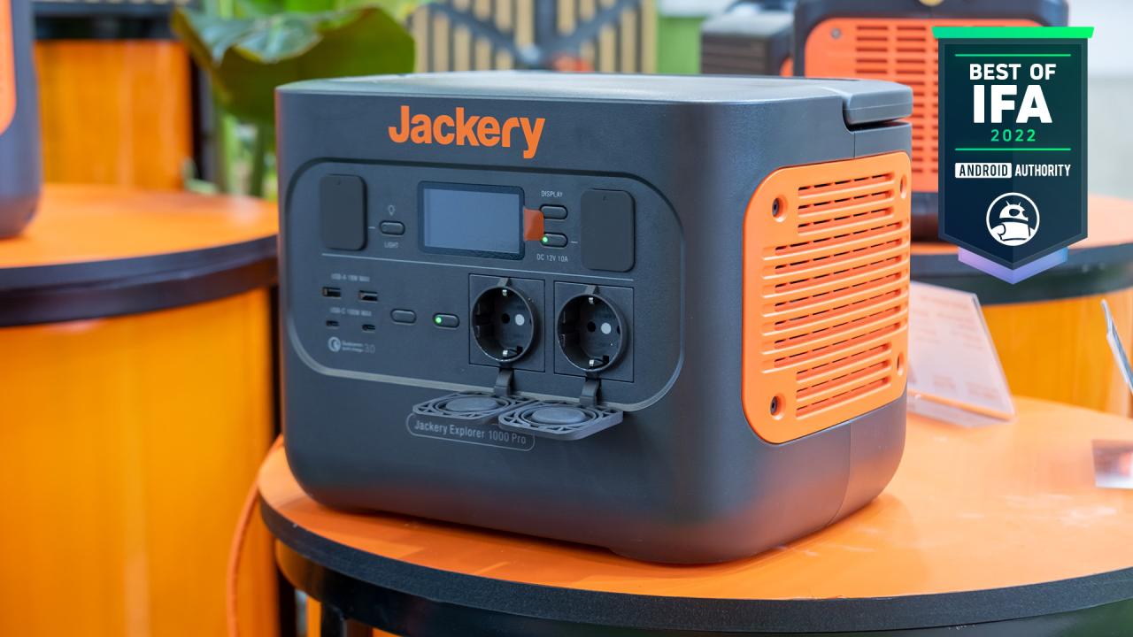 Jackery solar generator 1000 pro