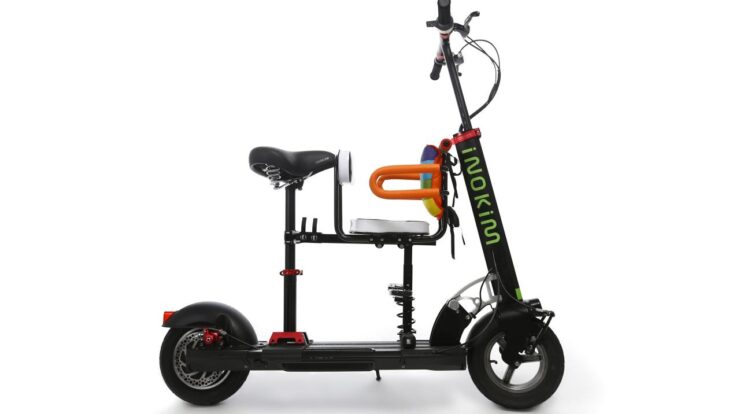 Electric scooter for kids with seat