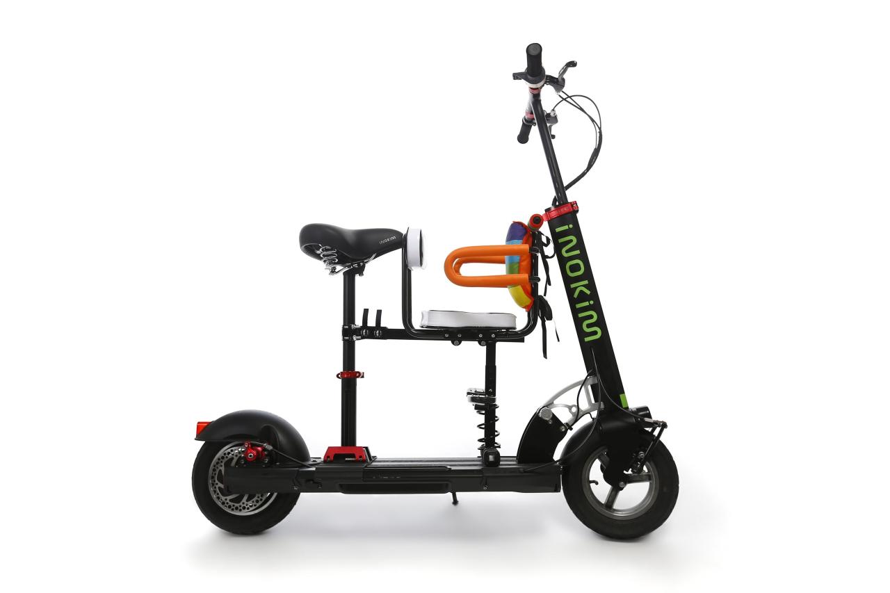 Electric scooter for kids with seat