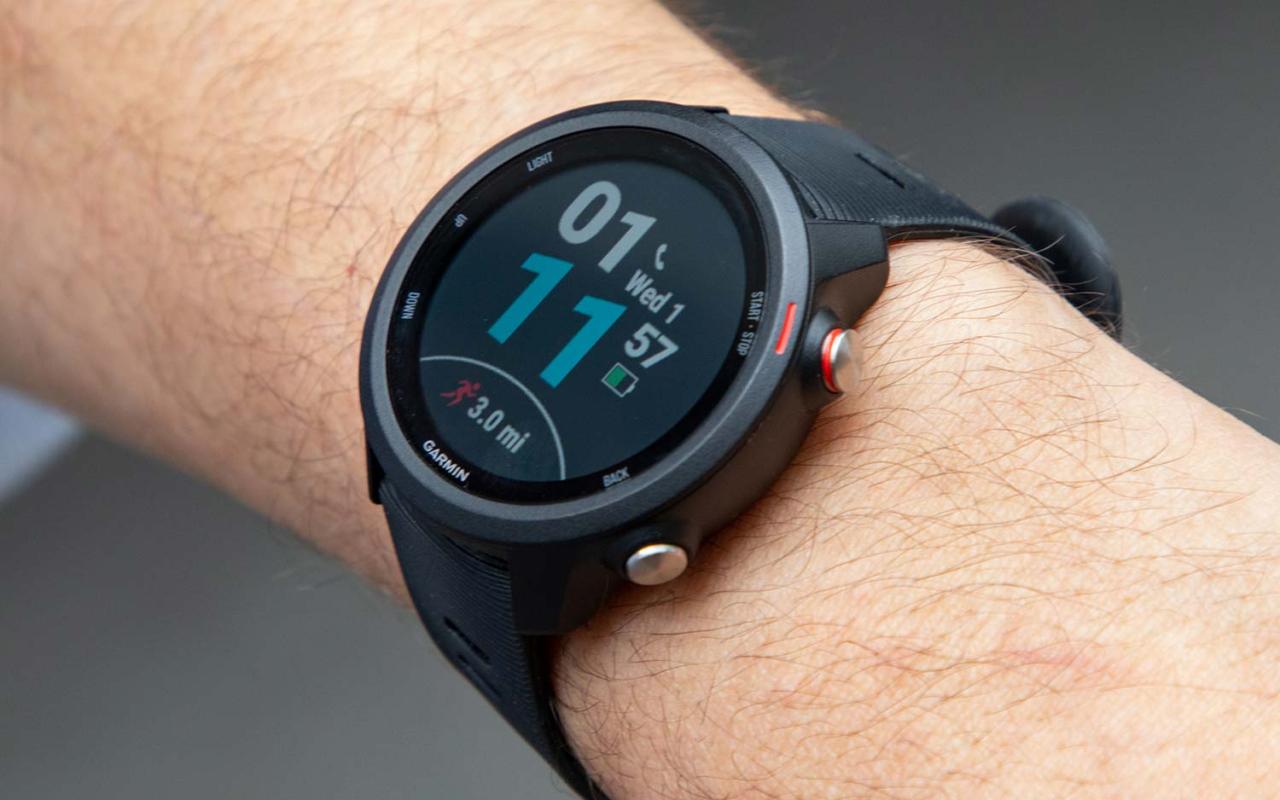 Garmin forerunner 55 vs garmin forerunner 245 specs