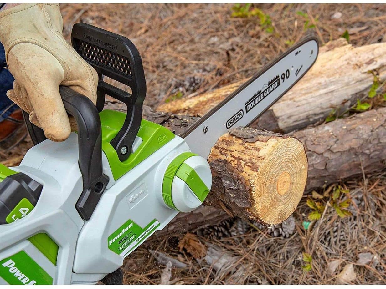 Small electric chainsaw