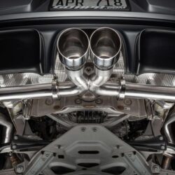 Porsche sport exhaust