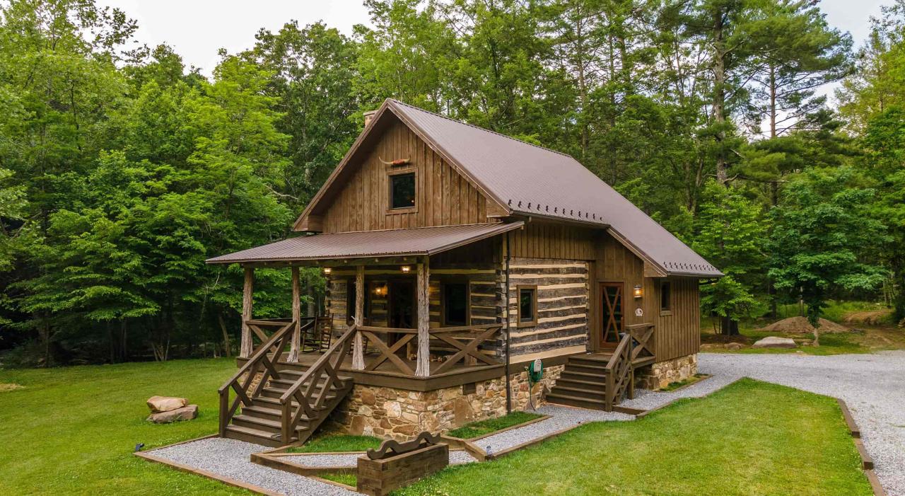 Places to stay in west virginia cabins