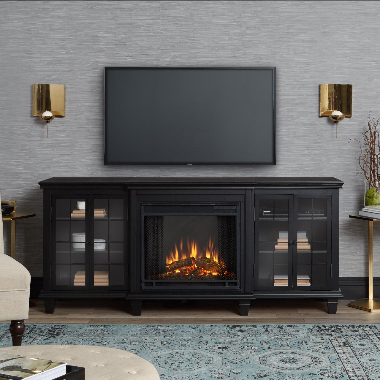 Best electric fireplace tv stand