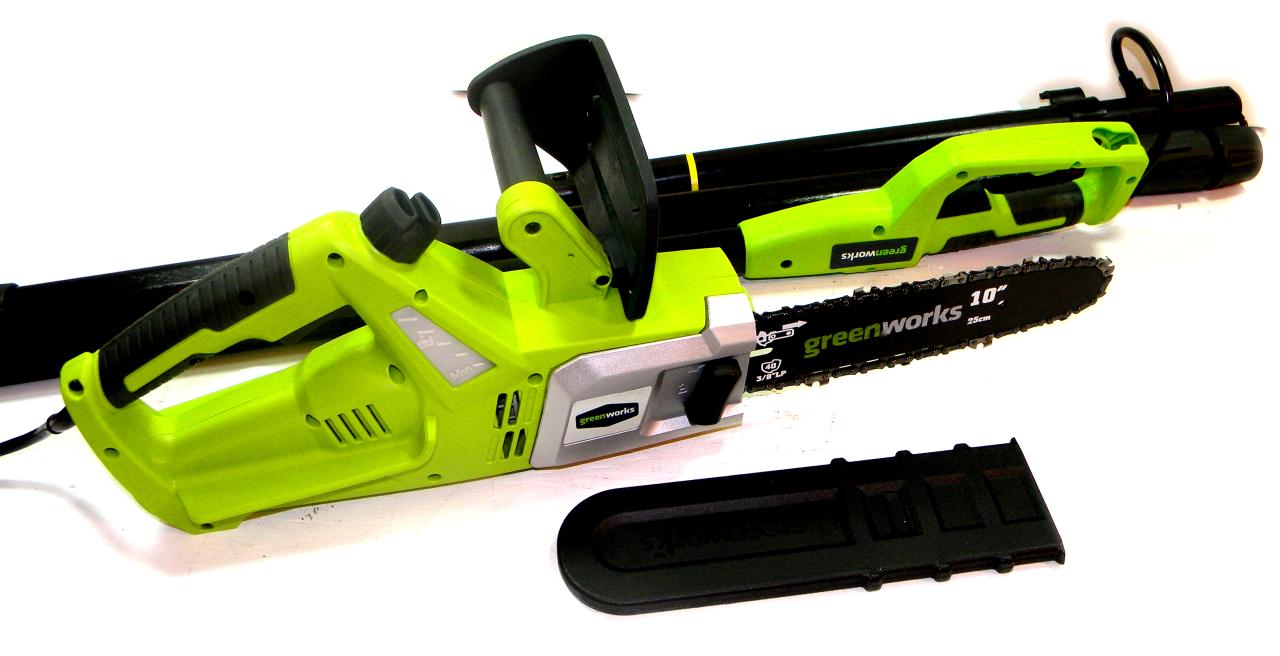 Greenworks electric chainsaw