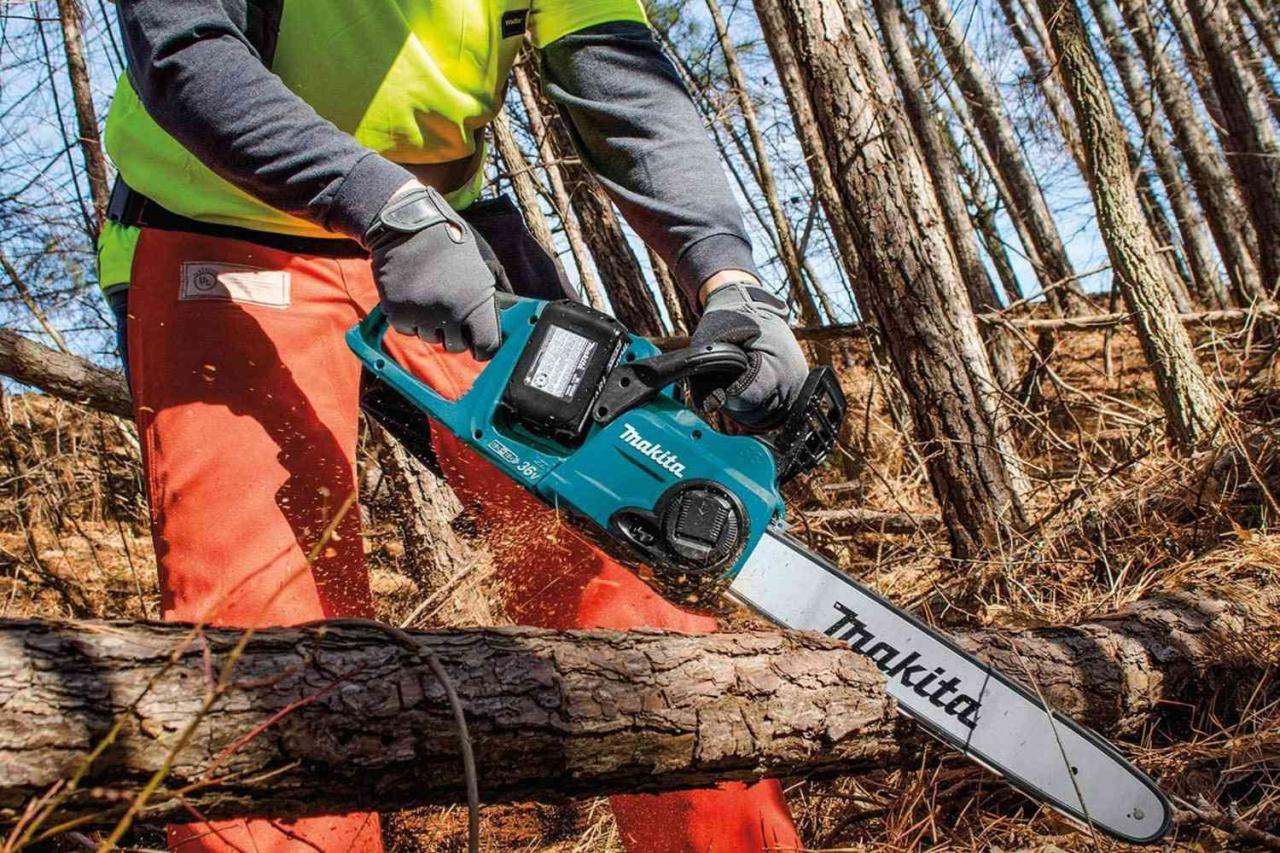 Electric chainsaws gearjunkie