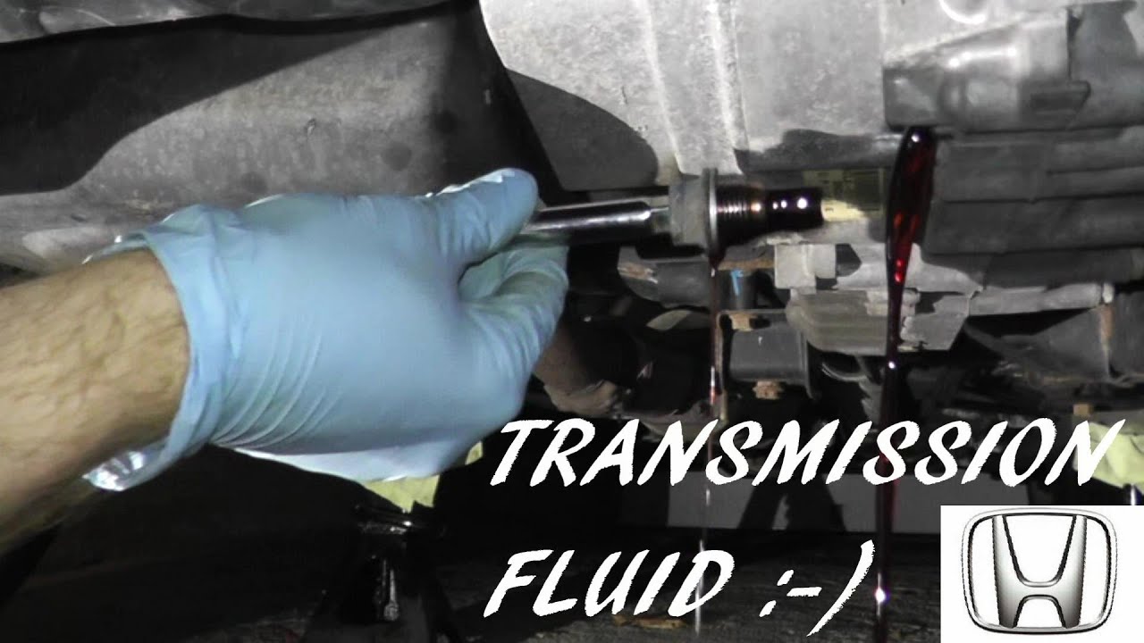 Honda transmission fluid change