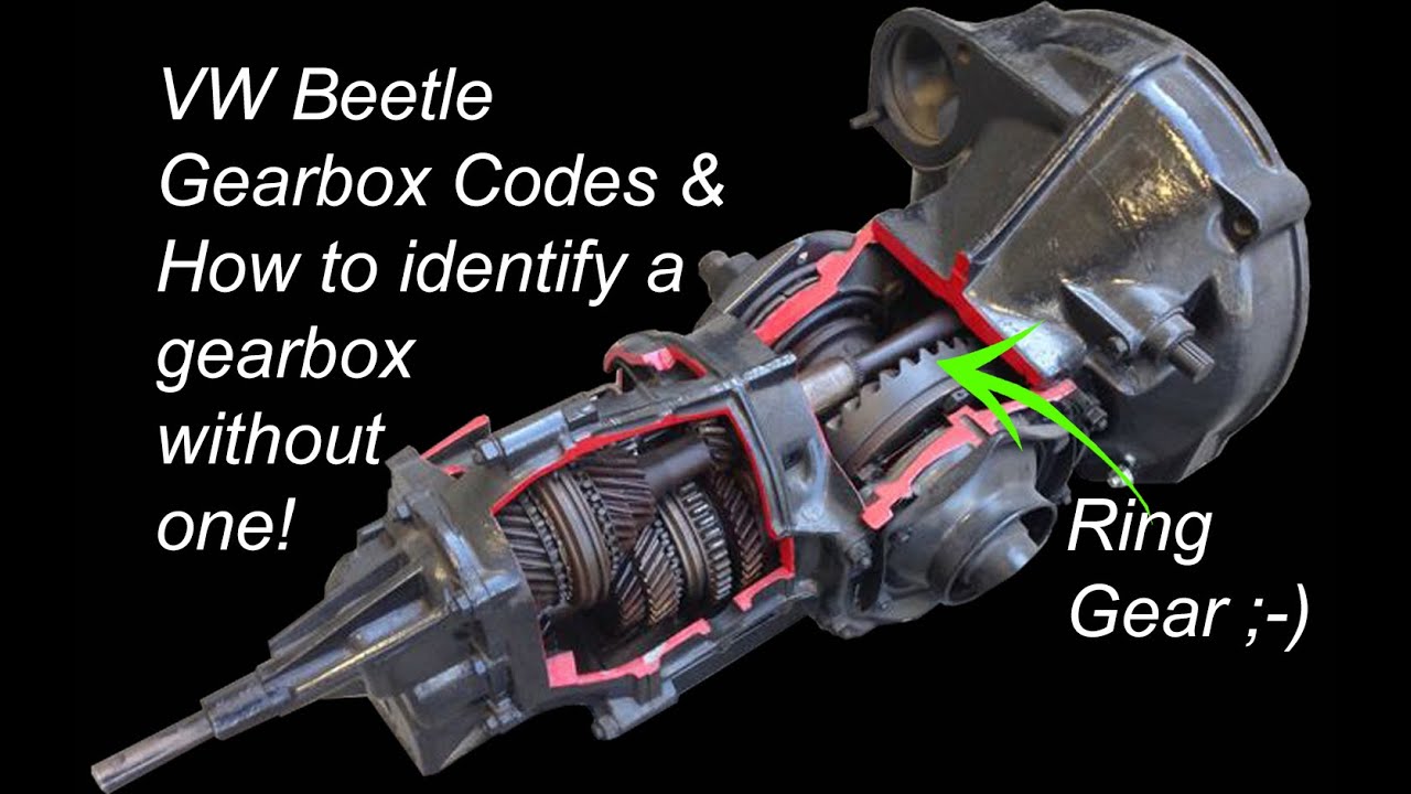 Vw transmission identification codes