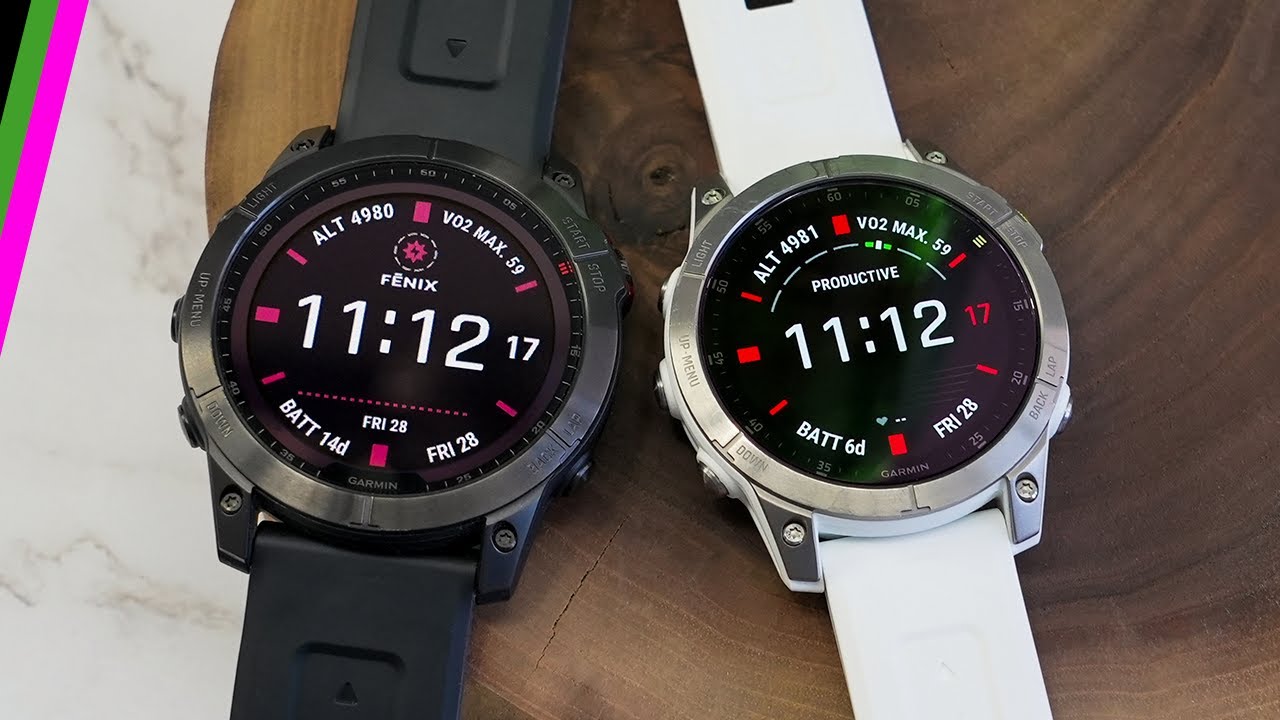 Garmin fenix 7 vs epix 2