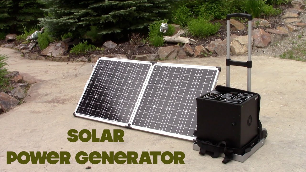 Patriot mini solar generator