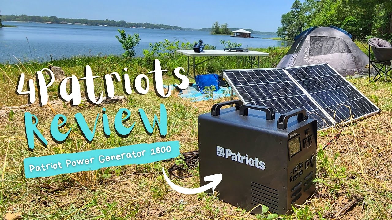 Patriot mini solar generator