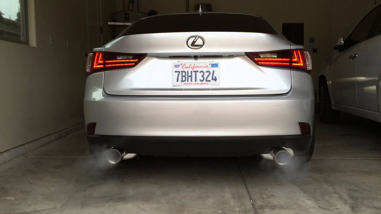 Is350 f sport exhaust