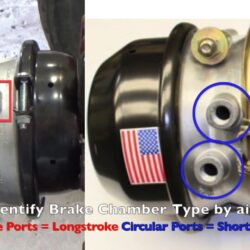 30 30 short stroke brake chamber