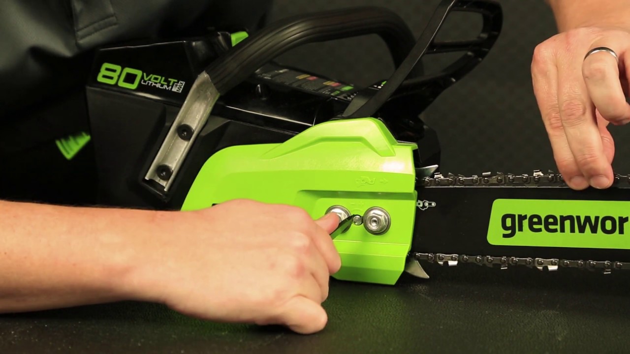 Greenworks chainsaw