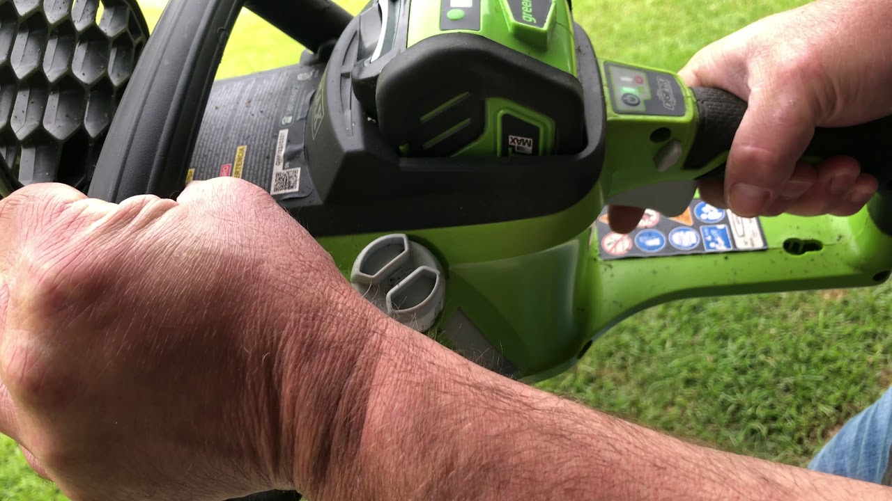 Greenworks chainsaw