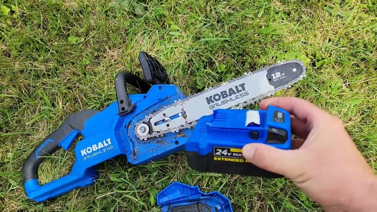 Kobalt electric chainsaw