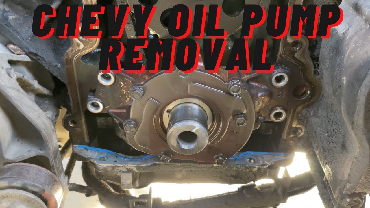 5.3 oil pump replacement without dropping pan