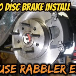 Dana 60 rear disc brake conversion