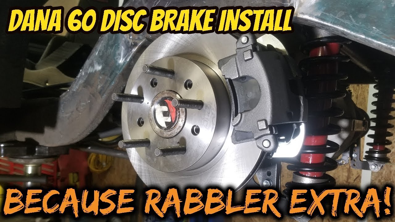 Dana 60 rear disc brake conversion