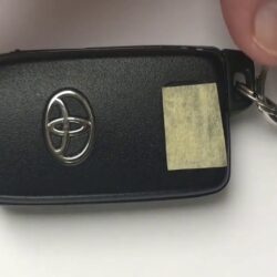 Toyota key fob battery