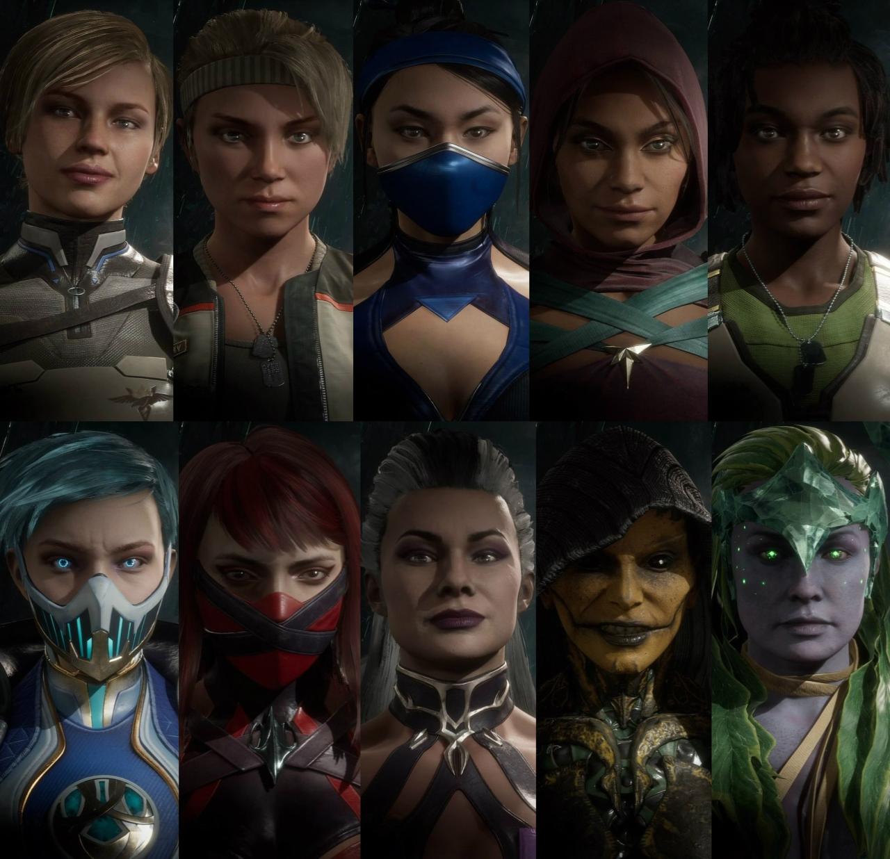 Female mortal kombat characters