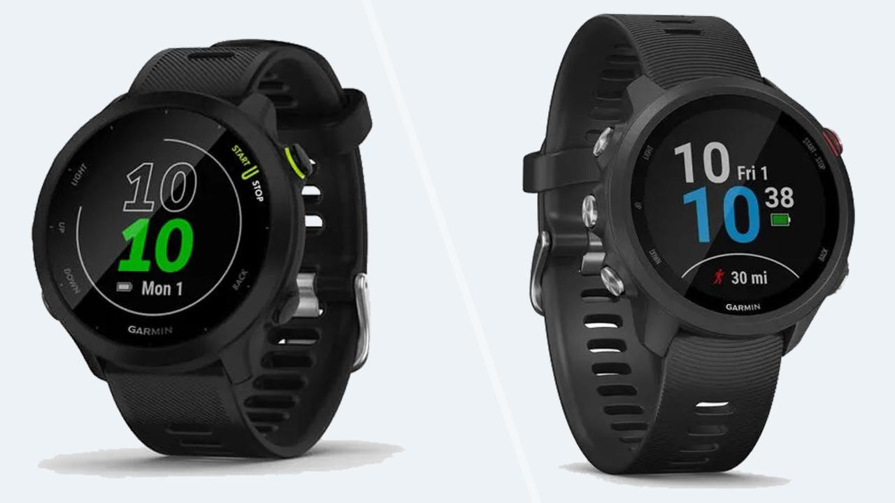 Garmin forerunner 45 vs garmin forerunner 245 specs