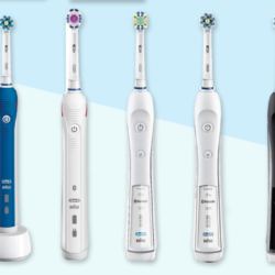 Oral b or philips electric toothbrush