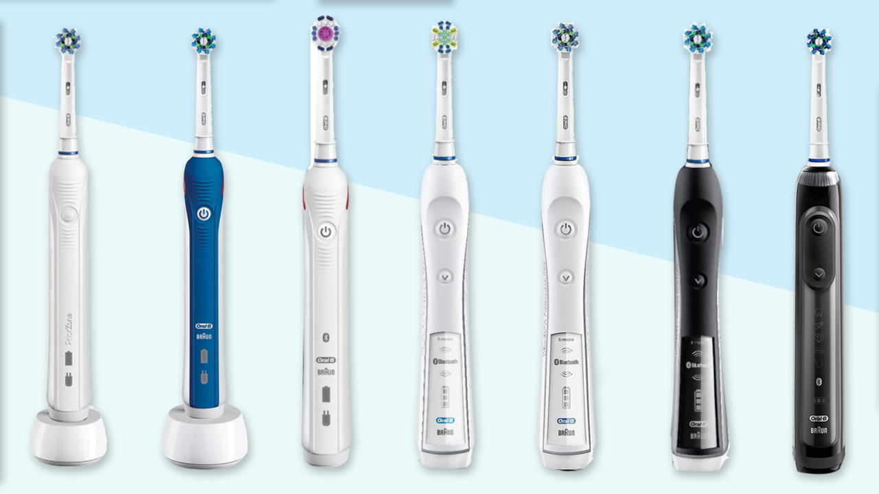 Oral b or philips electric toothbrush