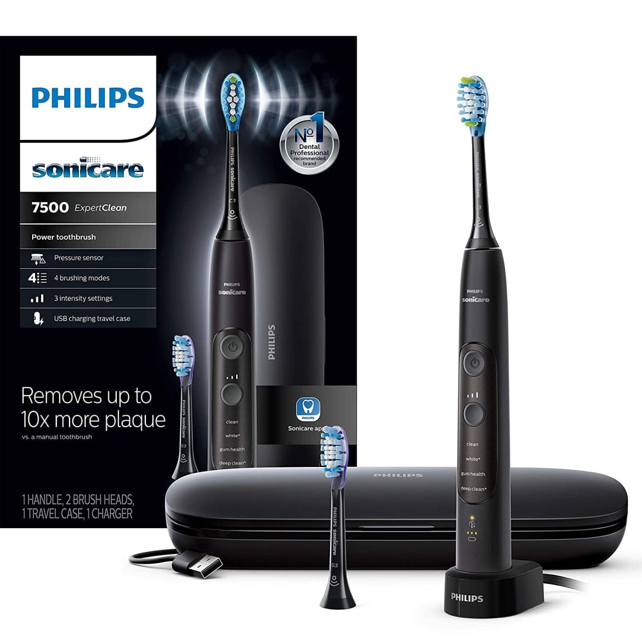 Philips sonicare toothbrush rechargeable expertclean