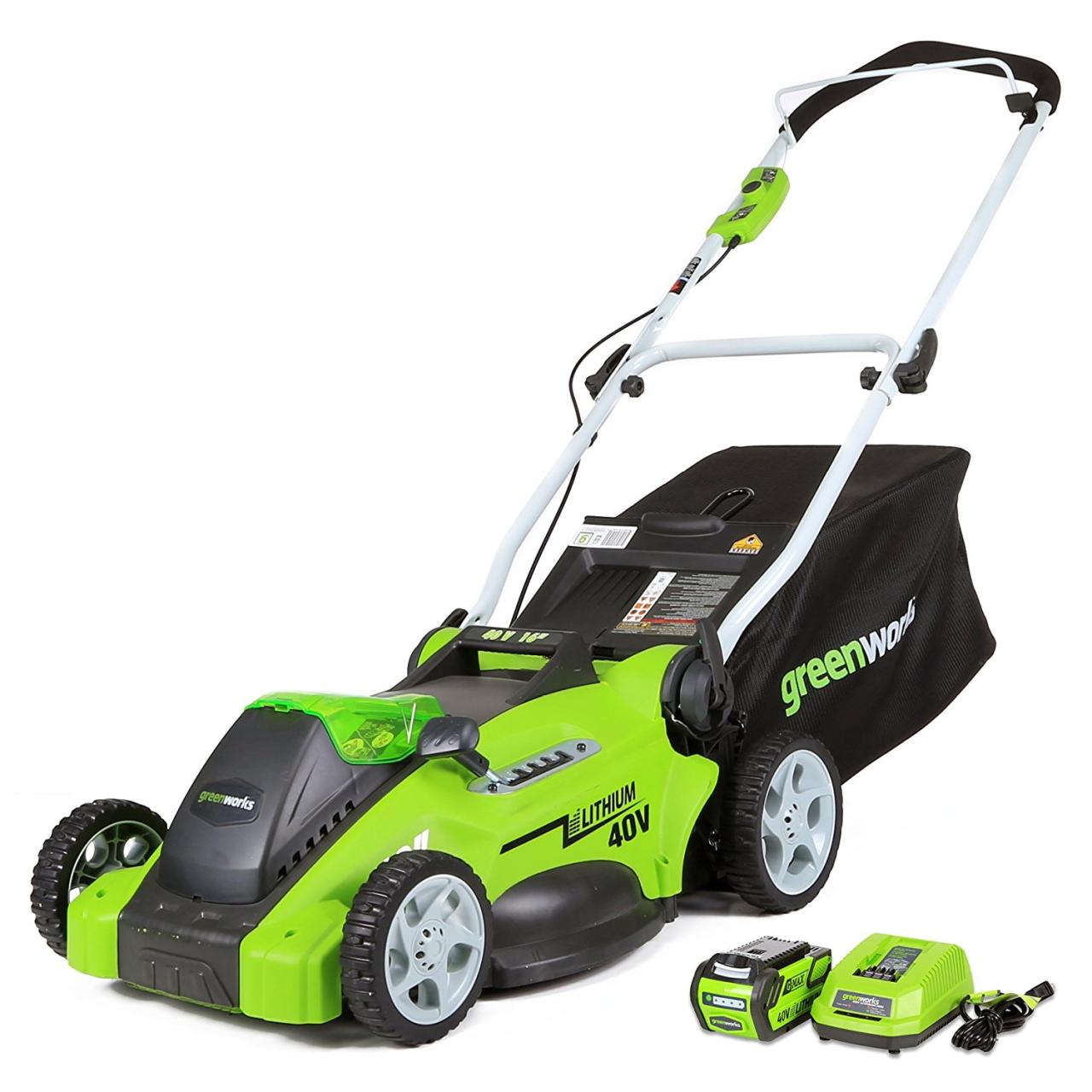 Ryobi cordless electric lawn mower