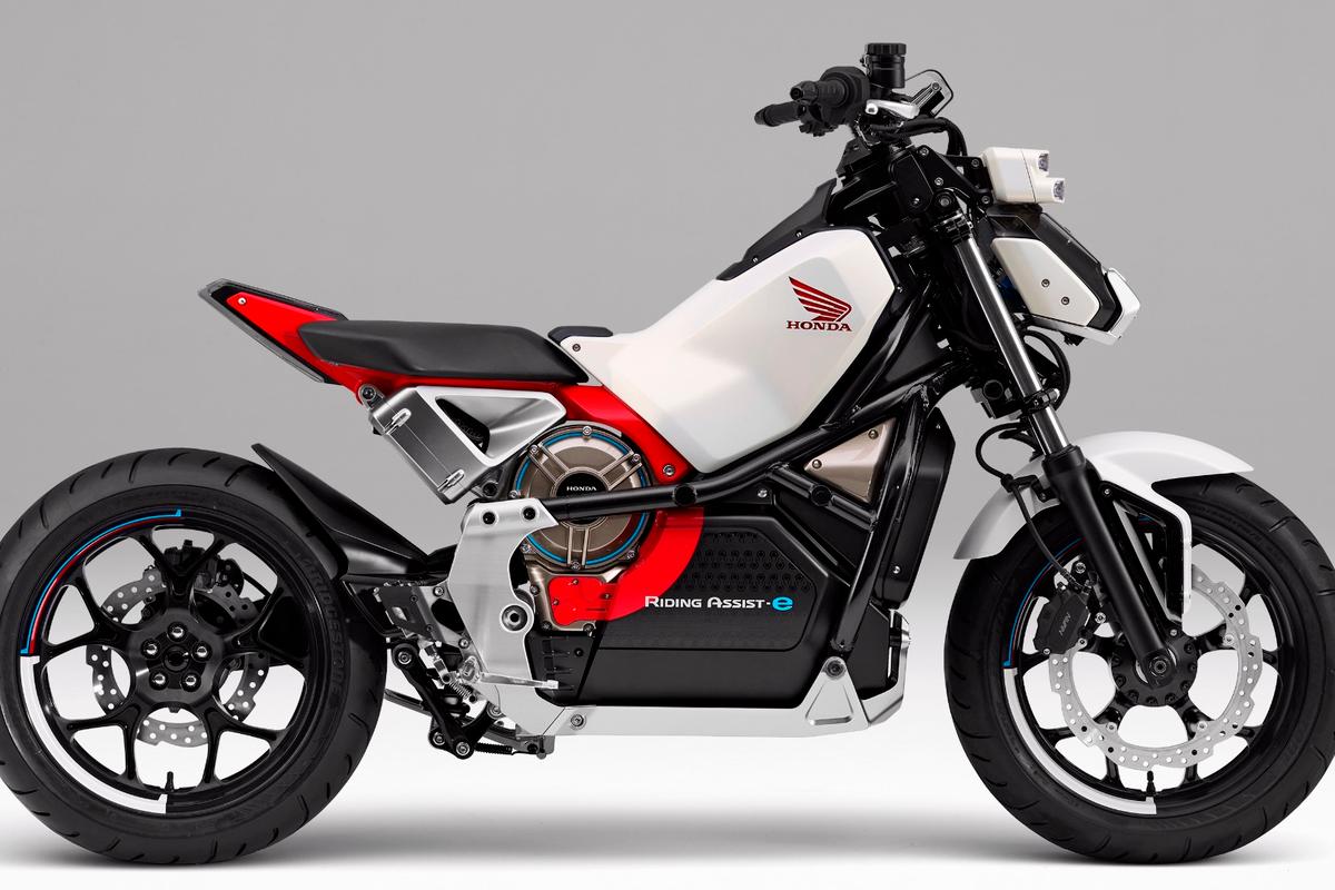 Honda electric motorcycle